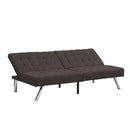 WOOD FRAME, STAINLESS LEG, FUTON, SOFA BED Espresso - Supfirm