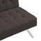 WOOD FRAME, STAINLESS LEG, FUTON, SOFA BED Espresso - Supfirm