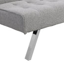 WOOD FRAME, STAINLESS LEG, FUTON, SOFA BED GREY - Supfirm