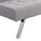 WOOD FRAME, STAINLESS LEG, FUTON, SOFA BED GREY - Supfirm