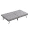 WOOD FRAME, STAINLESS LEG, FUTON, SOFA BED GREY - Supfirm