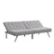 WOOD FRAME, STAINLESS LEG, FUTON, SOFA BED GREY - Supfirm