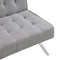 WOOD FRAME, STAINLESS LEG, FUTON, SOFA BED GREY - Supfirm