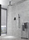 Supfirm Ceiling Mounted Shower System Combo Set with Handheld and 12"Shower head