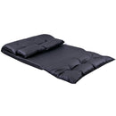 Supfirm Lazy Sofa Adjustable Folding Futon Sofa Video Gaming Sofa with Two Pillows - Supfirm