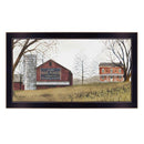 Supfirm "Mail Pouch Barn" By Billy Jacobs, Printed Wall Art, Ready To Hang Framed Poster, Black Frame - Supfirm