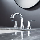 Supfirm Widespread Bathroom Faucet With Drain Assembly