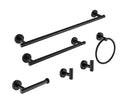 Supfirm 6 Piece Stainless Steel Bathroom Towel Rack Set Wall Mount