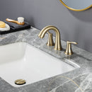 Supfirm Widespread Bathroom Faucet With Drain Assembly