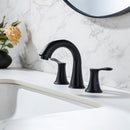 Supfirm Widespread Bathroom Faucet With Drain Assembly