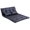 Supfirm Lazy Sofa Adjustable Folding Futon Sofa Video Gaming Sofa with Two Pillows - Supfirm