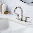 Supfirm Widespread Bathroom Faucet With Drain Assembly