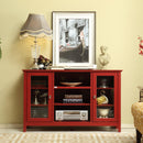 Supfirm 52"Wood TV Stand Console Red - Supfirm