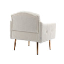 Supfirm Accent  Chair  ,leisure single sofa  with Rose Golden  feet - Supfirm