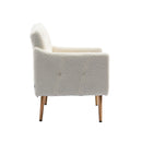 Supfirm Accent  Chair  ,leisure single sofa  with Rose Golden  feet - Supfirm