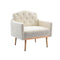 Supfirm Accent  Chair  ,leisure single sofa  with Rose Golden  feet - Supfirm