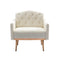 Supfirm Accent  Chair  ,leisure single sofa  with Rose Golden  feet - Supfirm