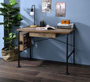 ACME Endang Writing Desk, Weathered Oak & Black Finish 92595 - Supfirm