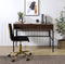 ACME Verster Built-in USB Port Writing Desk, Oak & Black Finish 93092 - Supfirm