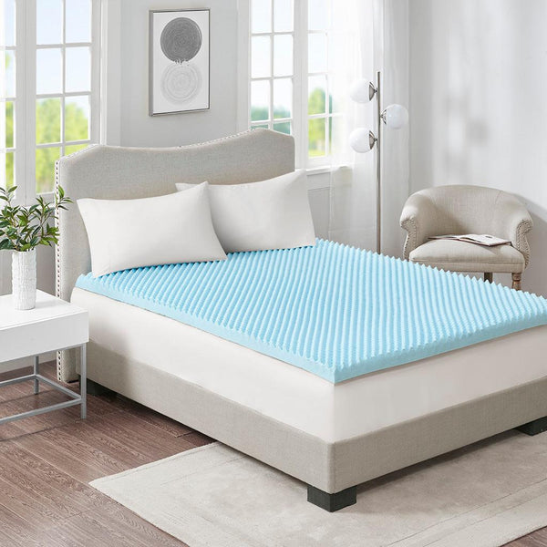 All Season Reversible Hypoallergenic Cooling Mattress Topper - Supfirm