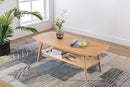 Bahamas Natural Light Oak Coffee Table - Supfirm