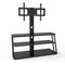 Supfirm Black Multi-Function Angle And Height Adjustable Tempered Glass  TV Stand - Supfirm