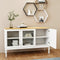 Supfirm Dining sideboard with 2 glass doors in a semi-circular slot - Supfirm