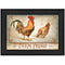 Supfirm "Farm Fresh" By Mollie B., Printed Wall Art, Ready To Hang Framed Poster, Black Frame - Supfirm