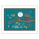 Supfirm "Good Night" By Tonya Crawford, Printed Wall Art, Ready To Hang Framed Poster, White Frame - Supfirm