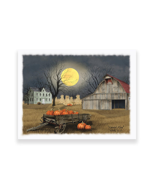 Supfirm "Harvest Moon" by Billy Jacobs, Ready to Hang Canvas Art - Supfirm