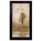 Supfirm "Its About Love" By Marla Rae, Printed Wall Art, Ready To Hang Framed Poster, Black Frame - Supfirm