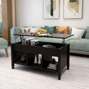 Supfirm Lift Top Coffee Table-Black - Supfirm