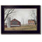 Supfirm "Mail Pouch Barn" By Billy Jacobs, Printed Wall Art, Ready To Hang Framed Poster, Black Frame - Supfirm