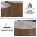 Supfirm MDF with ash/oak/walnut veneer sidetable/coffee table/end table/ottoman(walnut) - Supfirm