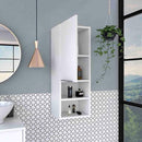 Supfirm Medicine Cabinet Hazelton, Open and Interior Shelves, White Finish - Supfirm