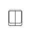 Supfirm Modern Tempered Glass Coffee Table End Table Side Table for Living Room,bedroom, Transparent - Supfirm