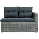 Supfirm Outdoor Furniture Sofa Set with Large Storage Box - Supfirm