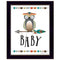 Supfirm "Owl Baby" By Susan Boyer, Printed Wall Art, Ready To Hang Framed Poster, Black Frame - Supfirm