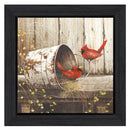 Supfirm "Playing Around" By John Rossini, Printed Wall Art, Ready To Hang Framed Poster, Black Frame - Supfirm