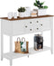 Supfirm Sideboard Buffet Storage Cabinet with Storage Drawers Storage Cabinets and Large Shelf - Supfirm