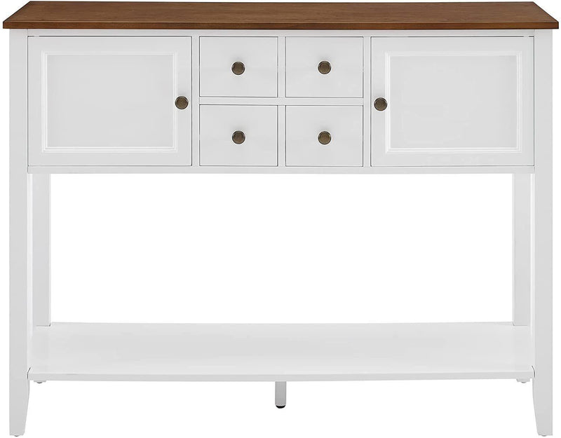 Supfirm Sideboard Buffet Storage Cabinet with Storage Drawers Storage Cabinets and Large Shelf - Supfirm