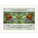 Supfirm "Significance" By Trendy Decor4U, Printed Wall Art, Ready To Hang Framed Poster, White Frame - Supfirm