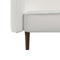 Supfirm Sofa bed in White Cotton Linen Fabric - Supfirm