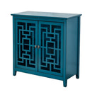 Supfirm Storage Cabinet, Buffet Sideboard, Dark Teal - Supfirm