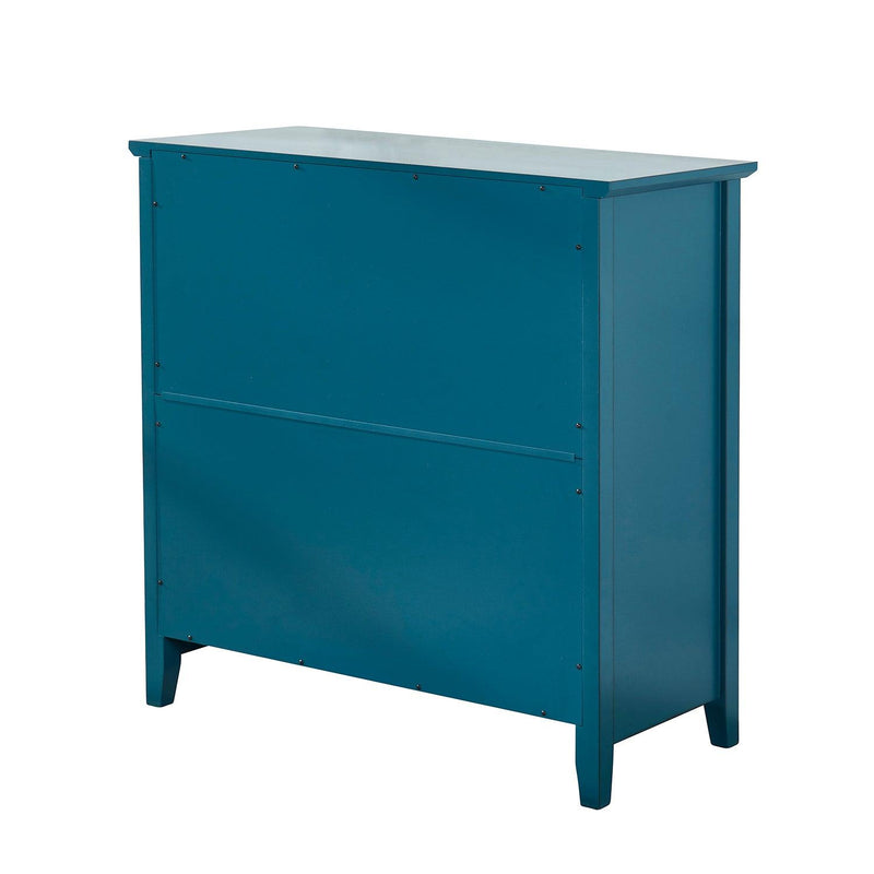 Supfirm Storage Cabinet, Buffet Sideboard, Dark Teal - Supfirm