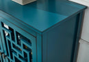 Supfirm Storage Cabinet, Buffet Sideboard, Dark Teal - Supfirm