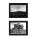 Supfirm "Success Collection" 2-Piece Vignette By Trendy Decor4U, Printed Wall Art, Ready To Hang Framed Poster, Black Frame - Supfirm