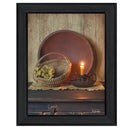 Supfirm "The Red Bowl" By Susan Boyer, Printed Wall Art, Ready To Hang Framed Poster, Black Frame - Supfirm