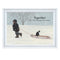 Supfirm "Together" By Bonnie Mohr, Printed Wall Art, Ready To Hang Framed Poster, White Frame - Supfirm