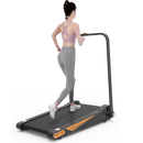 Supfirm Under Desk Walking Pad, Treadmill 15% Incline 2.0HP 240LBS with Remote Control - Supfirm